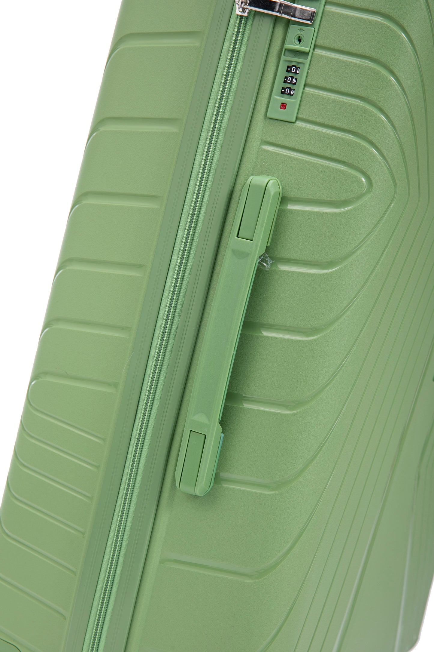 Medium Checked Luggage - Green (24")